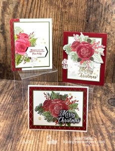 Christmas-Card-Ideas-Handmade-with-Stamped-Red-Pink-Roses