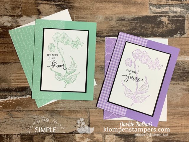 4-Simple-Greeting-Cards-Handmade-Stamped in-Monochromatic-Colors 4-Simple-Greeting-Cards-Handmade-Stamped in-Monochromatic-Colors