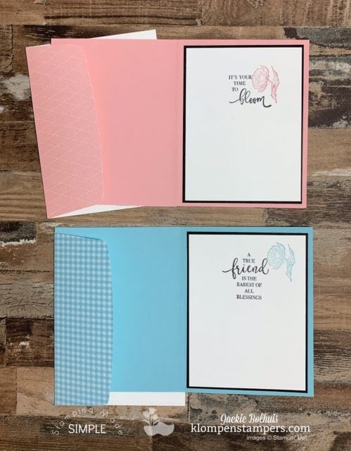 4-Simple-Greeting-Cards-Handmade-Stamped in-Monochromatic-Colors 4-Simple-Greeting-Cards-Handmade-Stamped in-Monochromatic-Colors