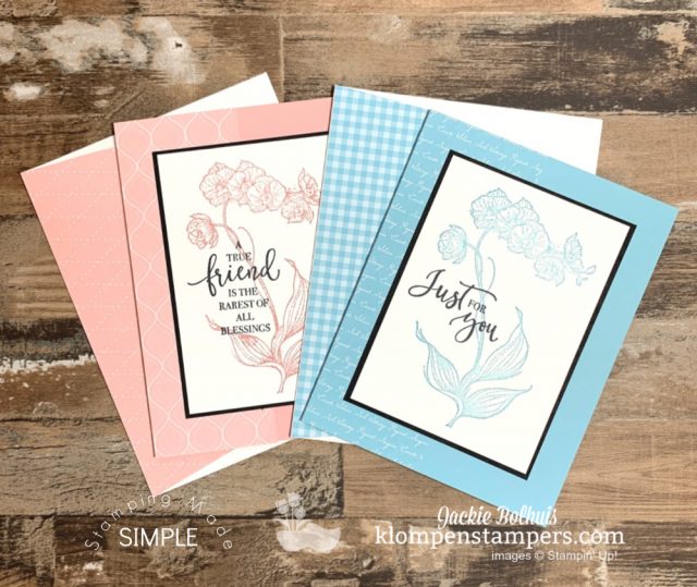 4-Simple-Greeting-Cards-Handmade-Stamped in-Monochromatic-Colors 4-Simple-Greeting-Cards-Handmade-Stamped in-Monochromatic-Colors