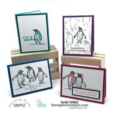Magic-in-Card-Making-Masking-Tape-Technique-on-Penguin-Handmade-Cards