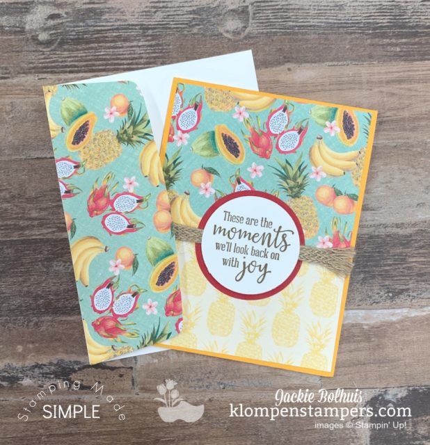Decorate-an-Envelope-with-Matching-Birthday-Card-in-Tropical-Fruit