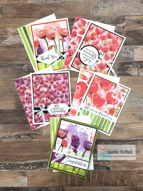 Beautiful-Greeting-Cards-Handmade-with-Peaceful-Poppies-by-Klompen-Stampers