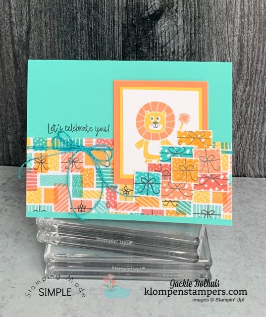 amazing-birthday-bonanza-handmade-card-stamped-with-lion-and-presents