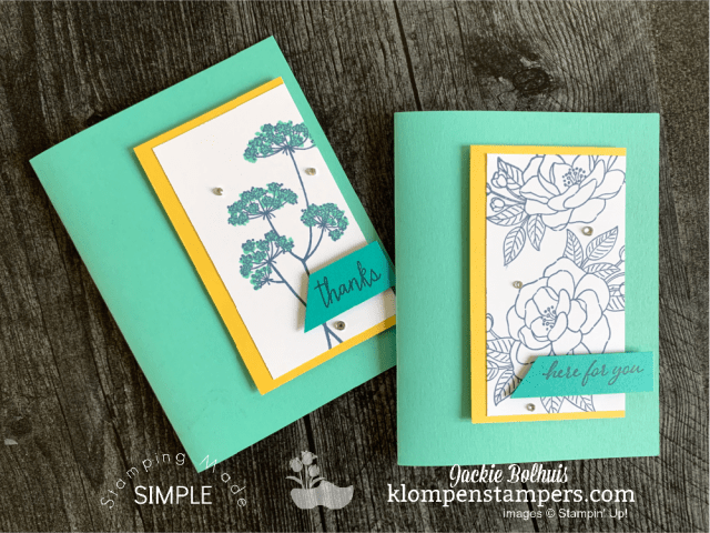 Easy card layout for lovely handmade cards