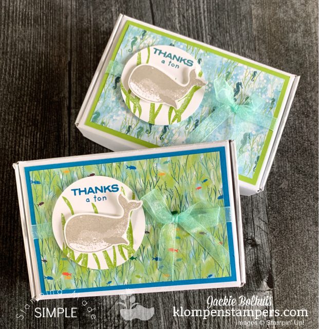 Package your DIY gift giving note cards in cute box.