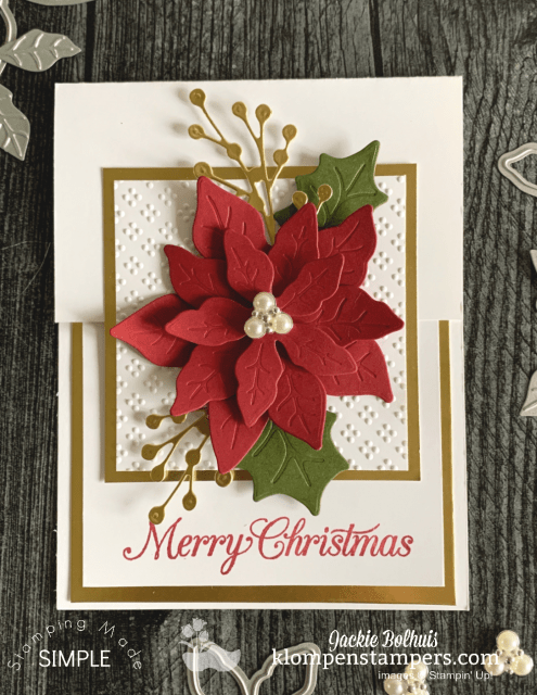 Elegant Christmas cards are perfect to make this holiday season