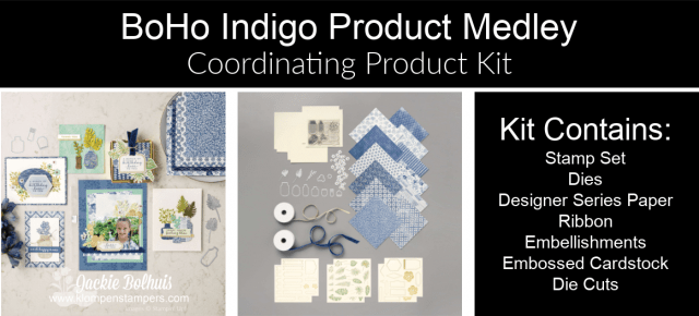 This BoHo Indigo product medley makes a beautiful gift for crafters!