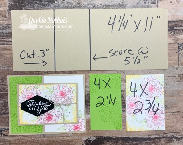 This card making template will make creating this fun fold card super easy.
