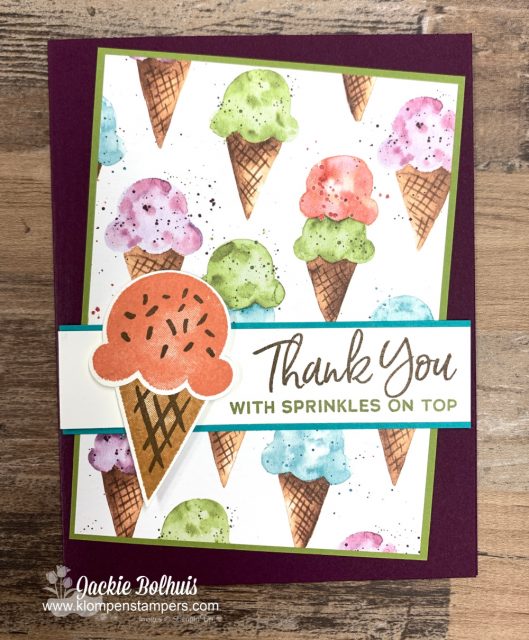This sweet simple card design was made so easily in 5 minutes with bright colors, and a handy craft punch!