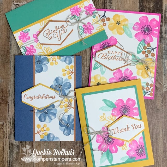 On the Stampin Up Retired List are stamp sets I will be sad to part with.