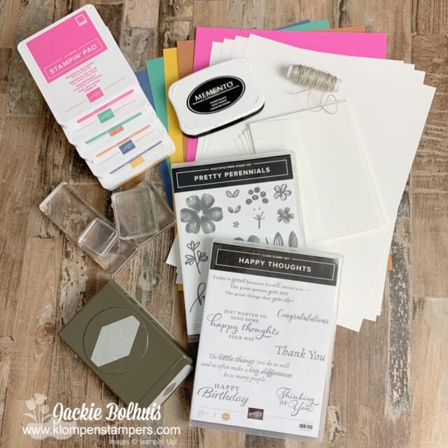 These 2 stamp sets are on the Stampin' Up! retired list and are my favorites.