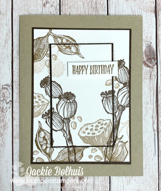 This birthday card was made with blender pens and a little ink.