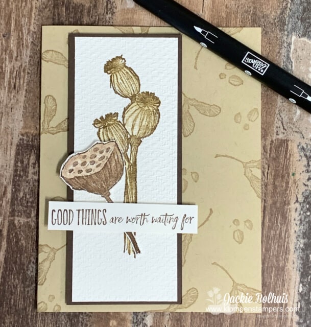 Learning how to use blender pens is a technique you can use not only on cards but other paper craft projects.