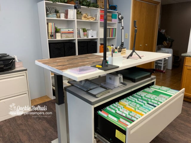 I still have my trusty cardstock storage in a lateral file cabinet.