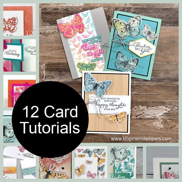 Get this free tutorial when you purchase the Butterfly Brilliance Collection Stampin' Up! item 159408