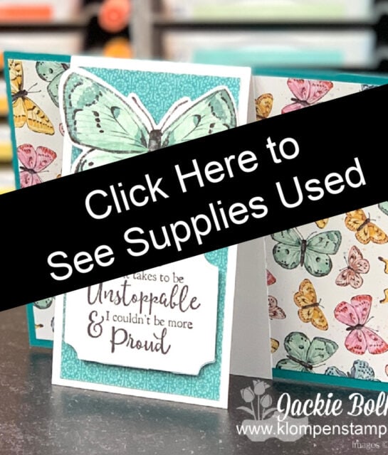 Click here for the supplies used on today's project.