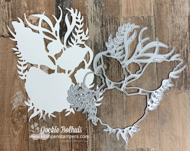 The best Stampin' Up! cards start with metal dies for step one.