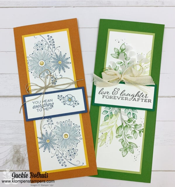 You can use any stamps you have to make simple greeting cards.