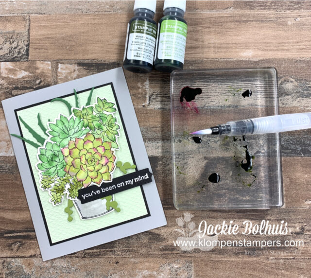 The Stampin' Up! water painters come in a pack of 3 with a different brush tip.