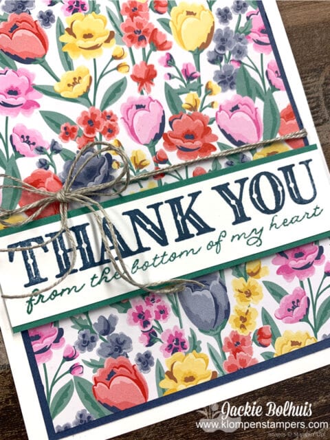 I love the font on the Ornate Thank You.