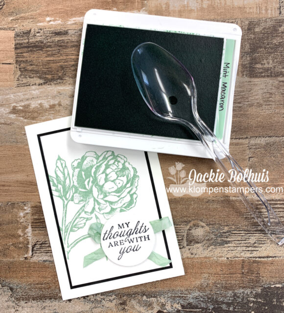 I've picked up lots of stamping tips along the way including this ink pad hack that will improve your stamping results.