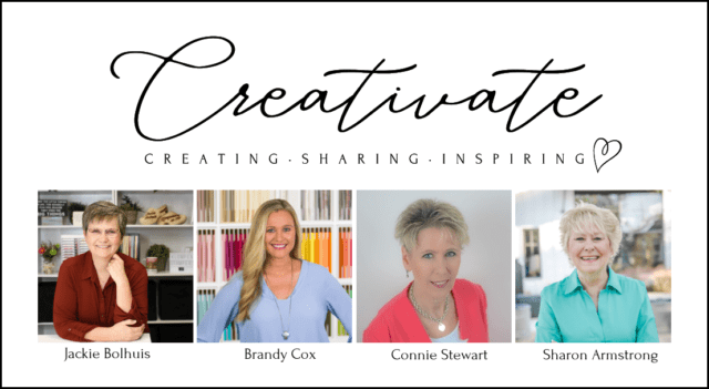 Creativate Team Members Jackie Bolhuis, Brandy Cox, Connie Stewart & Sharon Armstrong