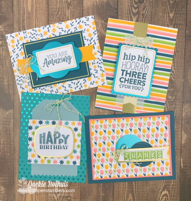 Amazing greeting cards you can make with an inclusive card kit.