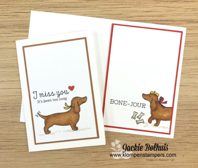 You can DIY Birthday cards, missing you cards and more with this stamp set.