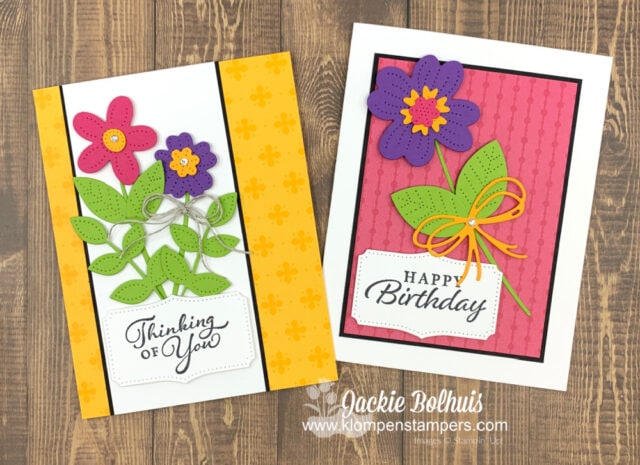 I think die cuts for card making is a simple and quick way to make Birthday cards or Thinking of you cards.