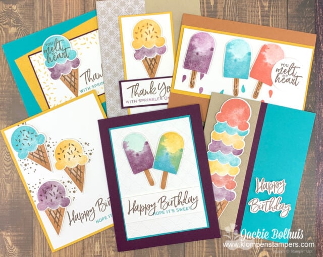 From handmade birthday cards to thank you cards there are sweet cards for everyone.