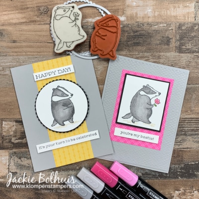 Badger Besties? Only By Making Cute Cards for Friends!