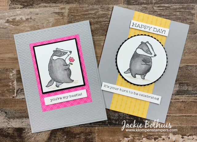 You can make fun cards for friends quickly with some simple card layouts.