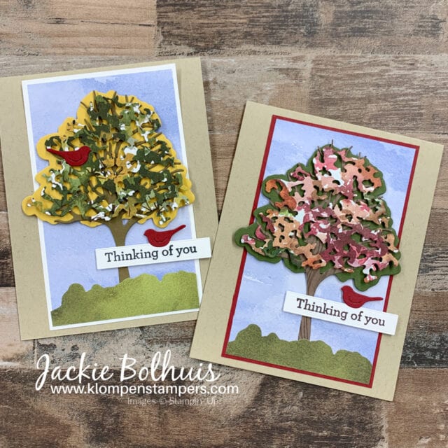 Handmade cards for men made with the 'Beauty of Friendship' stamp set by Stampin' Up!