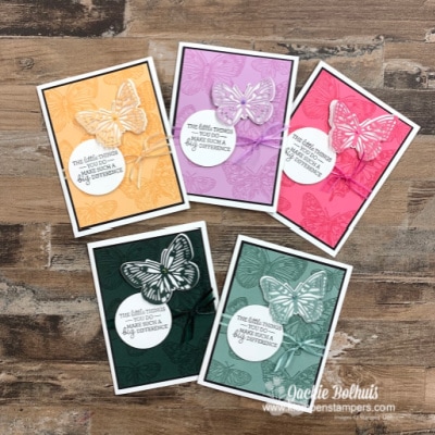 How to Make Easy Cards in Minutes and Show Off New In-Colors