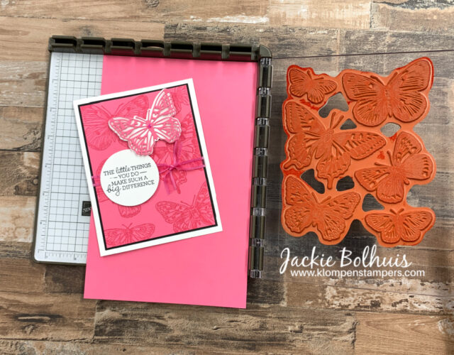 The Stamparatus is the best stamp positioner tool to make easy cards in minutes.