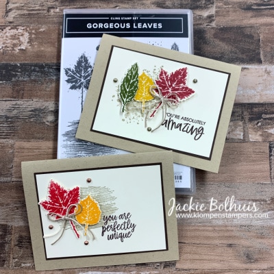 Can You Believe Beautiful Fall Cards Are This Easy To Make?