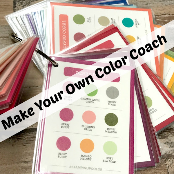 stampin up color chart and color coach