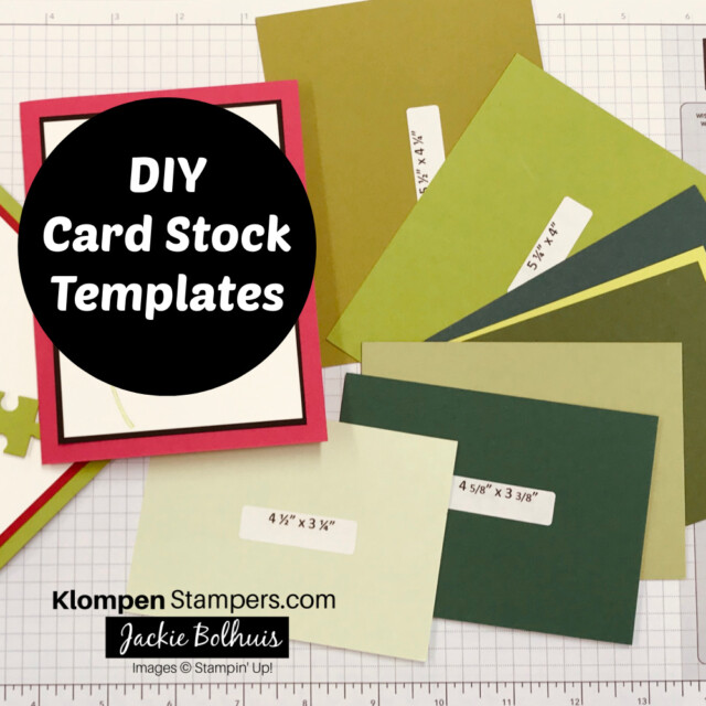 how to card cardstock to make handmade cards