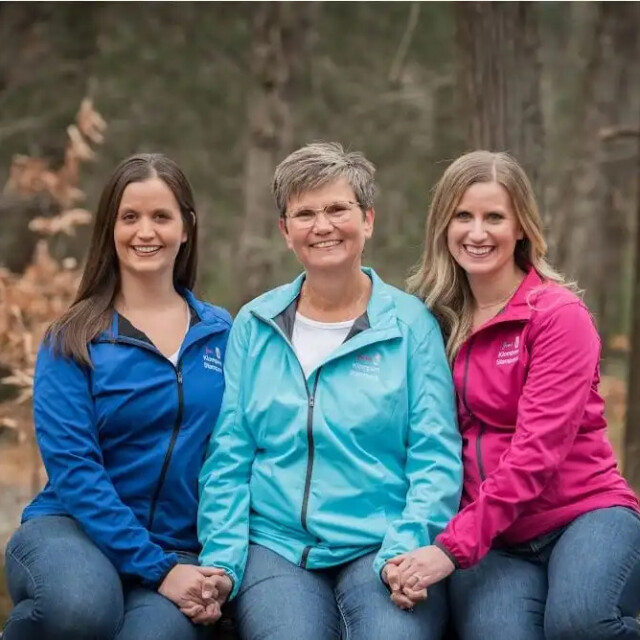 Photo of Jackie, Jami, and Jesi, the Klompen Stampers Team who inspire and share handmade card ideas together.