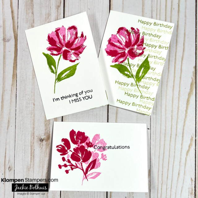 learn to make cards using the art gallery stamp set and just a couple basic supplies using the SIP method of card making