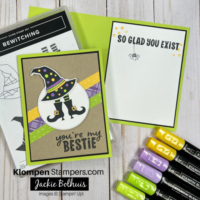 This-simple-card-design-idea-uses-strips-of-paper-to-create-background-with-circle-focal-point