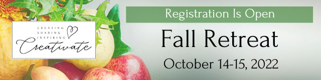 Creativate-Fall-Retreat-Registration-opens-September-16-2022-for-the-October-14-and-15-event-date