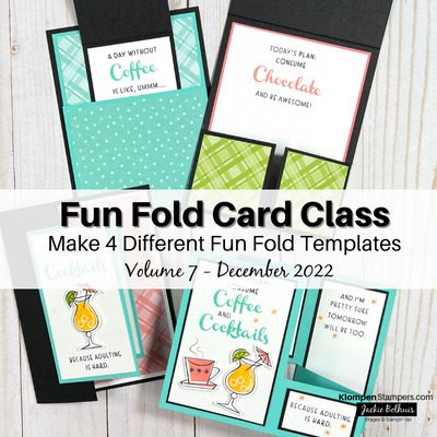 fun fold cards that were made in fun folds vol 7 of the free fun fold card template making class