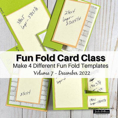 fun fold card templates that were made in fun folds vol 7 of the free fun fold card template making class