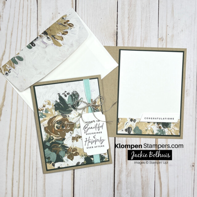 easy to make wedding card