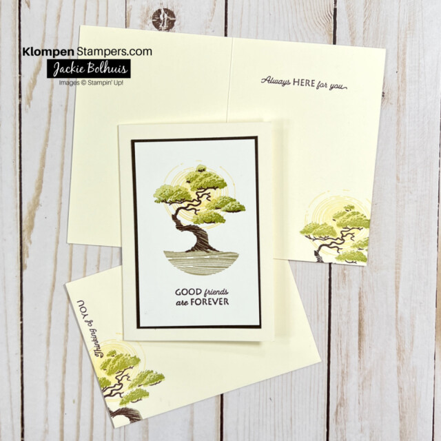 learn how to make quick and easy note cards with just a few simple products SIP method of stamping