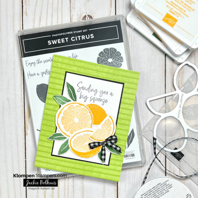 learn how to use the sweet citrus hybrid embossing folder and all of the coordinating stamps