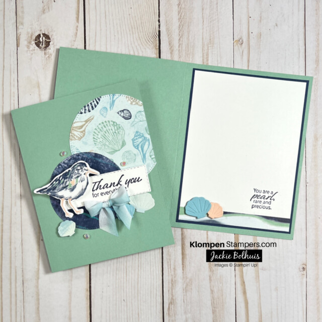 learn easy card ideas with the seaside bay stamp set but also that you can create using any stamps, paper and ink.