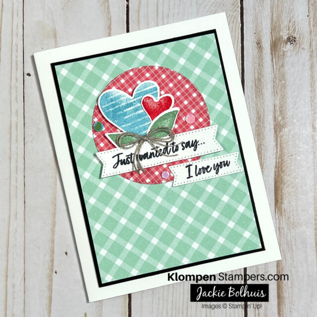 Country Bouquet stamp set card ideas